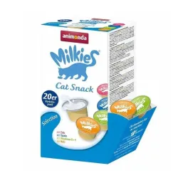 ANIMONDA Milkies Cat Snack Selection kapsułki 20x15g